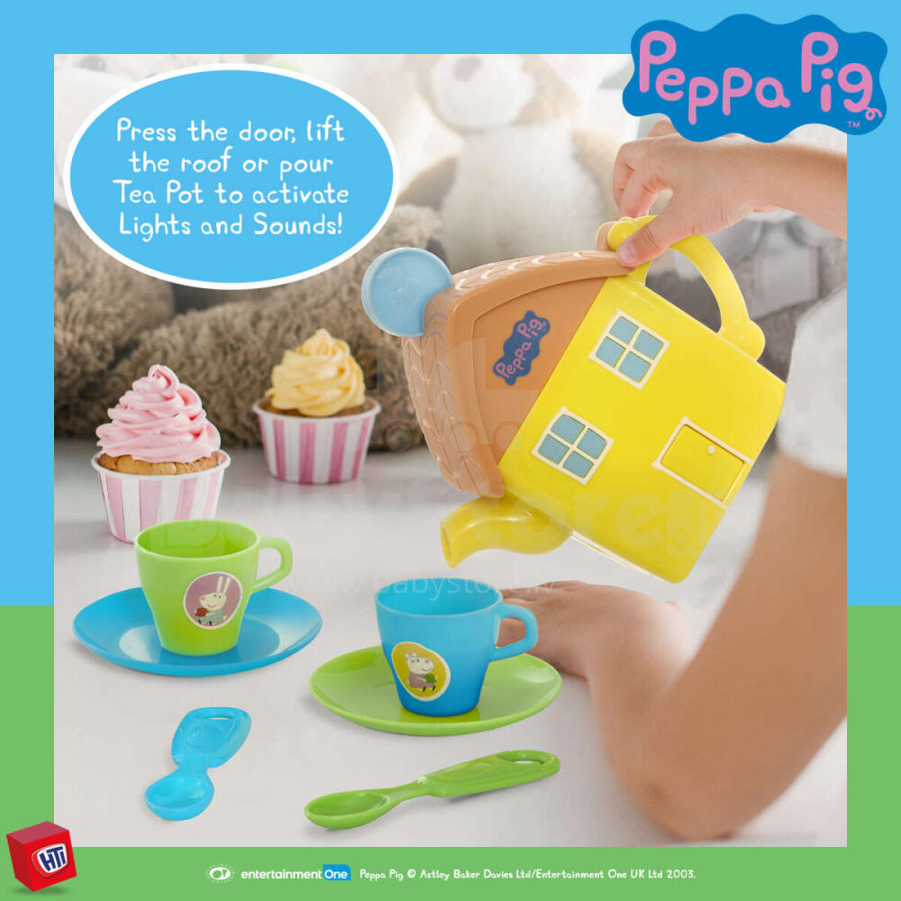 Peppa pig store house tea set