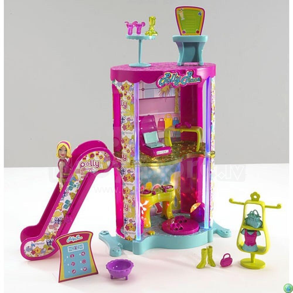 Mattel N9759 POLLY POCKET CONNECT 2 DESIGN Mix n Match Mall Playset buy online Babystore.lv