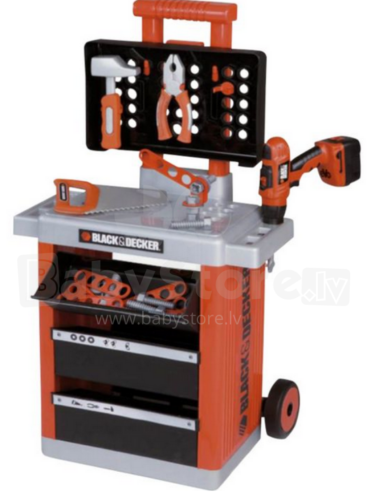 smoby black and decker tool bench