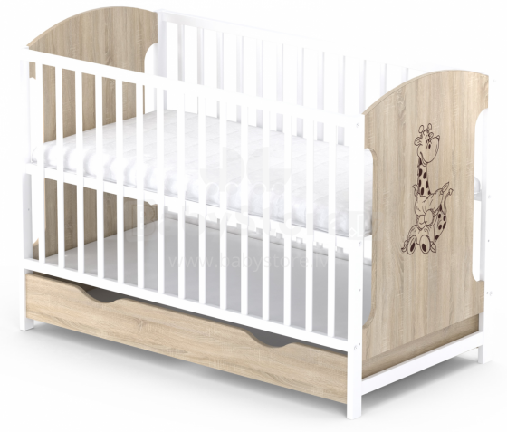 BoboBaby Miki Giraffe Art.2937 Light Oak 102