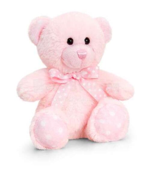 KeelToys Art.SN0776 Augstvērtīga mīksta plīša rotaļlieta Bear Pink