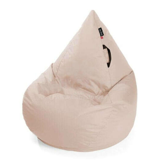 Qubo™ Wave Drop Latte POP FIT beanbag