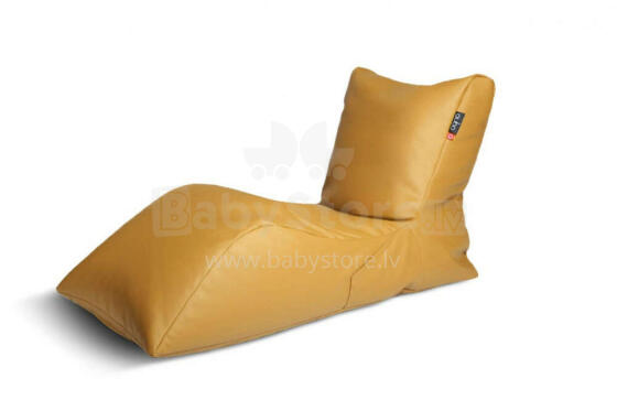 Qubo™ Lounger Peach SOFT FIT beanbag