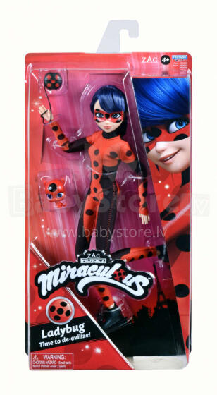 MIRACULOUS lelle Ladybug Time to De-evelize, 50006