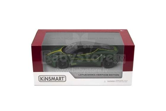 KINSMART Miniatūrais modelis - Lotus Emira (Heritage Edition), izmērs 1:34