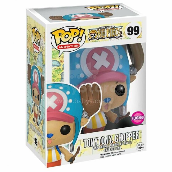 FUNKO POP! Vinyylihahmo: One Piece - Tony Tony Chopper (Flocked)