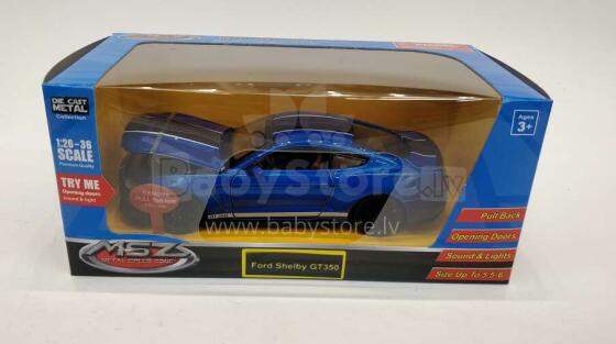 MSZ metallist mudelauto Ford Shelby GT350, 1:32