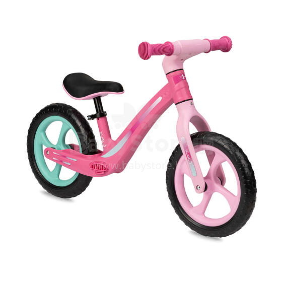 Momi Balance Bike Mizo Art.ROBI00051 Pink Детский велосипед - бегунок с металлической рамой