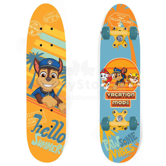 WOODEN SKATEBOARD PAW PATROL BOYS