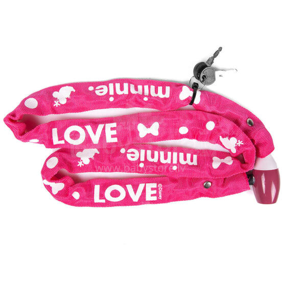 BICYCLE CHAIN LOCK MINNIE