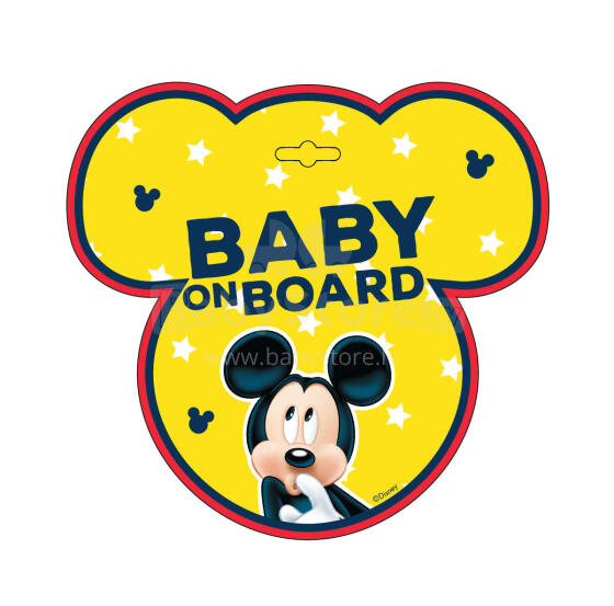 BABY ON BOARD MICKEY