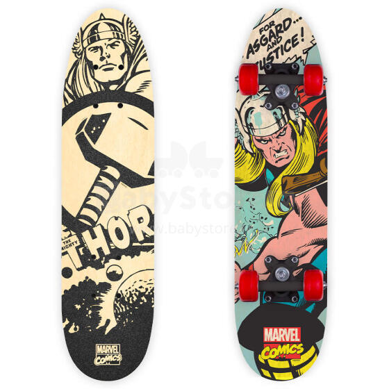 WOODEN SKATEBOARD THOR