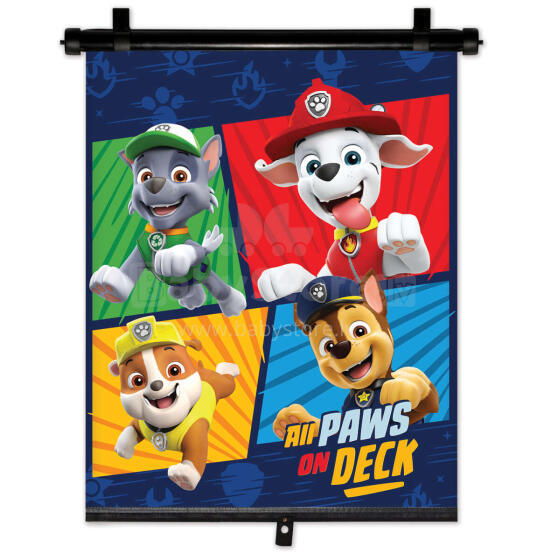 RETRACABLE AUTO SHADE PAW PATROL BOYS