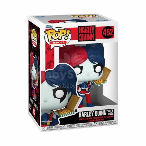 FUNKO POP! Vinyylihahmo: DC - Harley Quinn with pizza