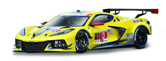 BBURAGO 1:24 automašīna 2020 Chevrolet Corvette C8R, 18-28024