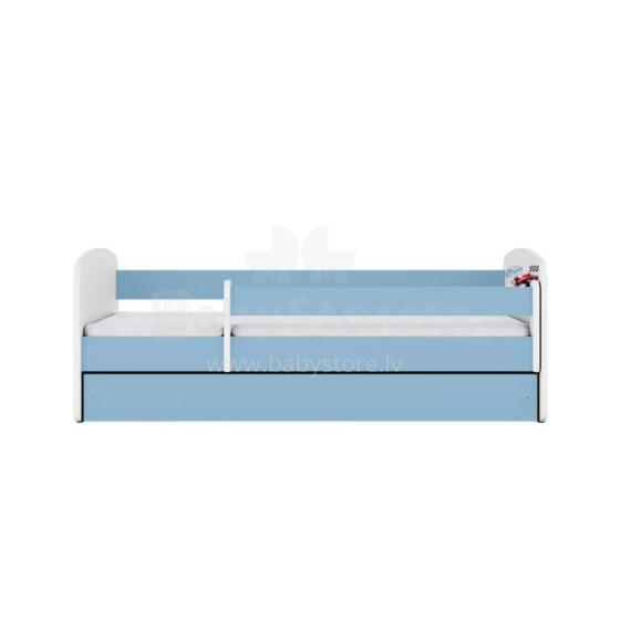 Bed babydreams blue formula with drawer with non-flammable mattress 180/80