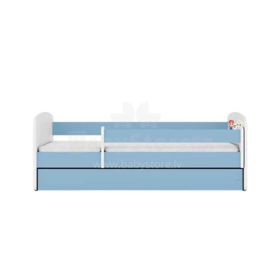 Babydreams blue Frozen bed with a drawer, coconut mattress 160/80