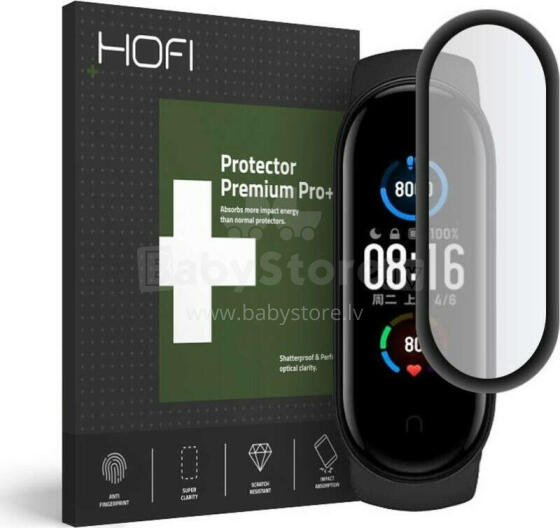 Hofi Glass Hybrid stikls Mi Smart Band 5