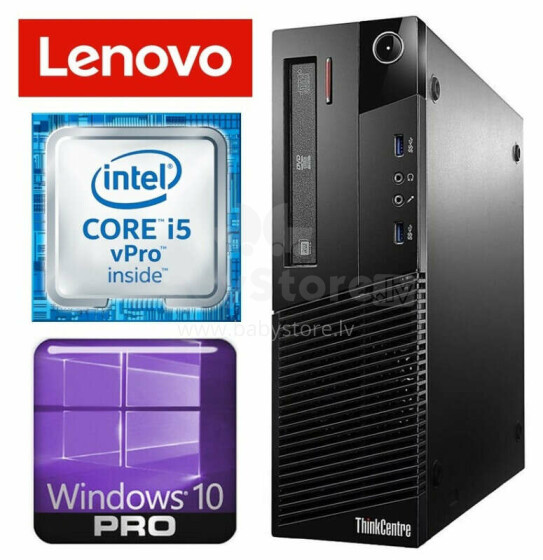 Персональный компьютер Lenovo M83 SFF i5-4460 8 ГБ 128SSD WIN10PRO / W7P