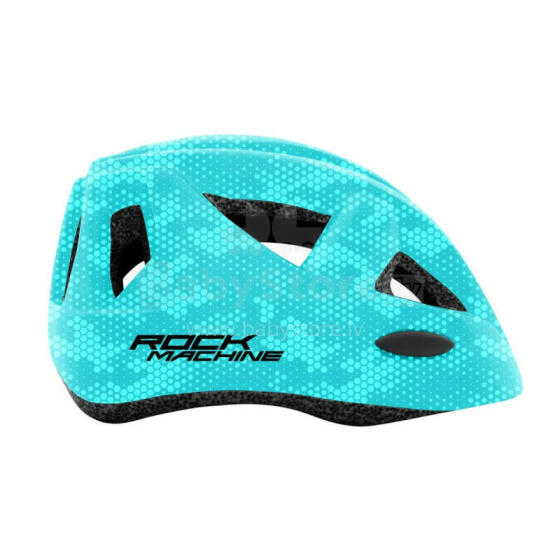 Aizsargķivere Rock Machine Racer Blue XS/S (48-52 cm)