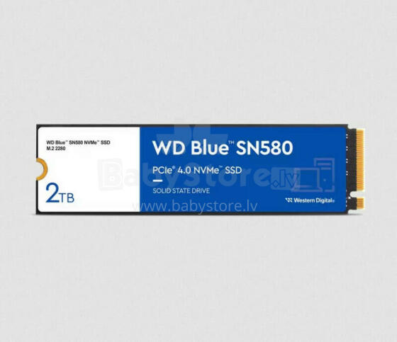 Western Digital Blue SN580 M.2 2 ТБ PCI Express 4.0 TLC NVMe