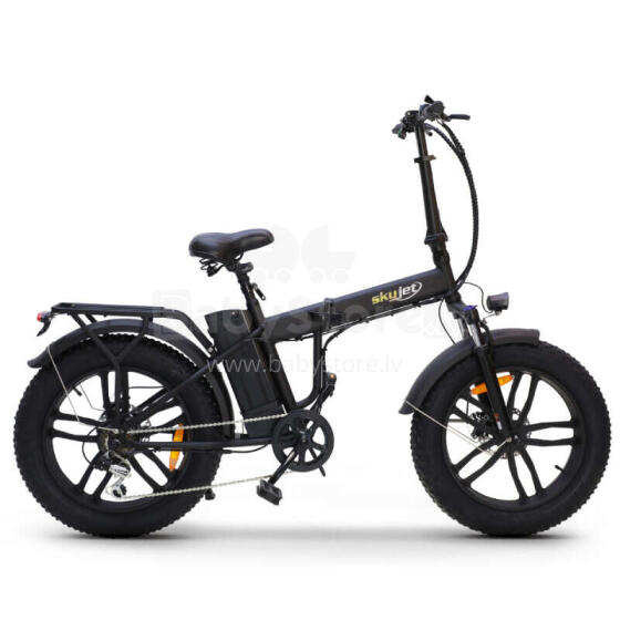 Saliekamais elektriskais velosipēds SKYJET 20 Nitro Pro melns