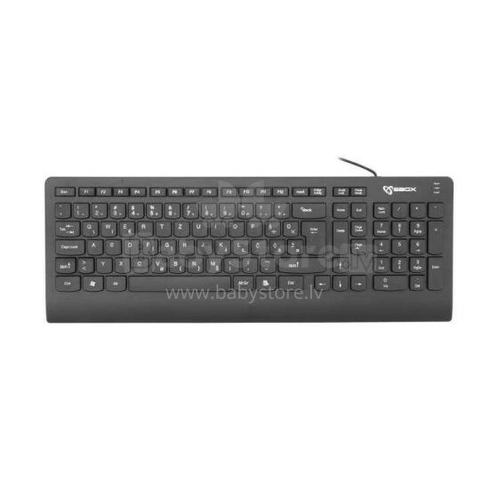 Sbox Keyboard Wired USB K-20