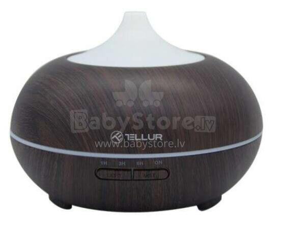 Tellur WiFi Smart Aroma Diffuser 300ml LED Dark Brown