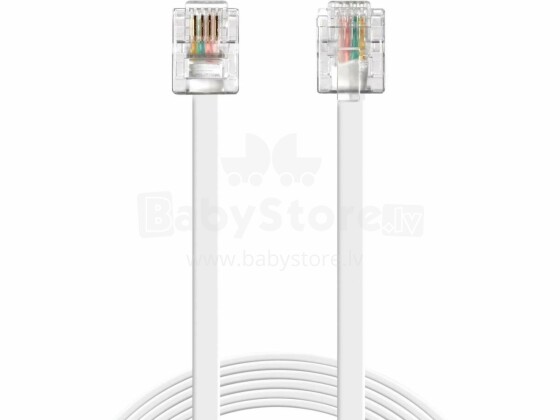 Sandberg 502-53 Telephone RJ11-RJ11 10m, 6P4C