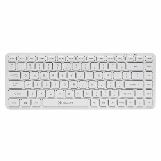 Tellur Mini Wireless Keyboard White