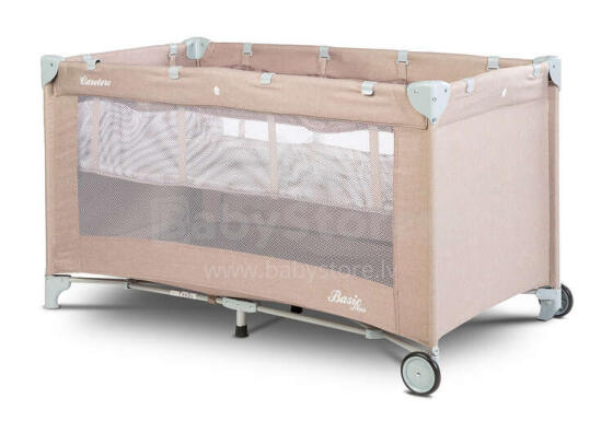 TRAVEL COT BASIC PLUS BEIGE