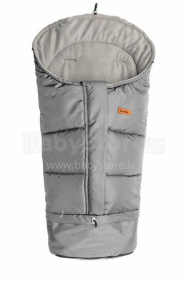 Combi 3in1 Romper Bag – grey polar fleece