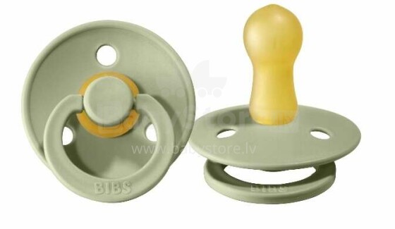 200250 PACIFIER BIBS SAGE 6+ (M)