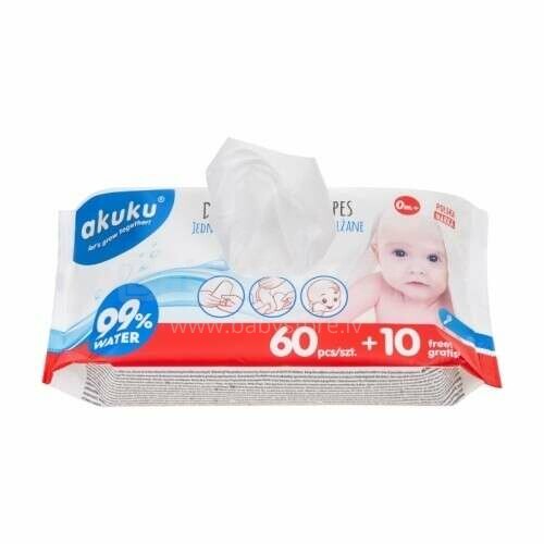 A0031 Disposable water wipes (70 pcs)