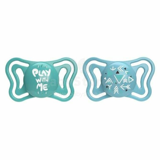 156436 PHYSIO LIGHT SILICONE pacifier 16-36M 2 PCS BLUE