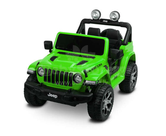 OFF-ROAD BATTERY VEHICLE JEEP RUBICON GREEN