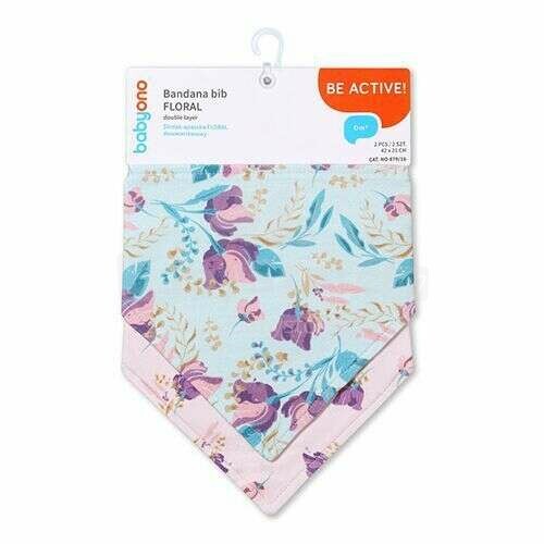 879/16 Bandana bib FLORAL