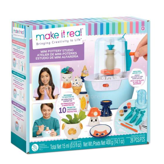 MAKE IT REAL Mini pottery studio