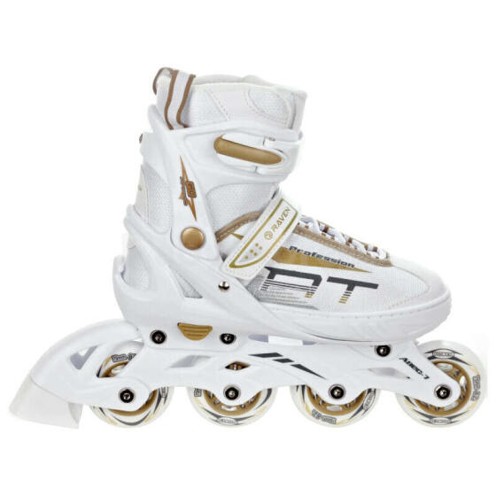 Skrituļslidas Raven Profession White/Gold 35-39