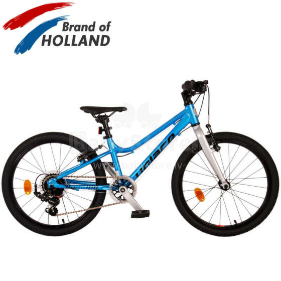 Детский велосипед Volare Dynamic 20 Blue - 2 Hand brakes - 7 Gears - Prime Collection (Размер колес: 20)