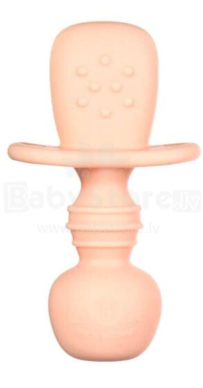 La Bebe™ Basic  Silicone Spoon Art.169087 Old Rose