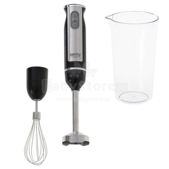 Camry CR 4621 Hand Blender, 1000 W, Number of speeds 2, Turbo mode, Black/Stainless Steel