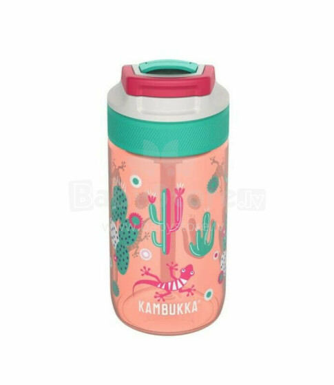 Многоразовая бутылка для воды Kambukka Lagoon 400 мл Cactus Gekko