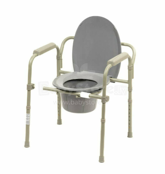 Saliekams tualetes krēsls