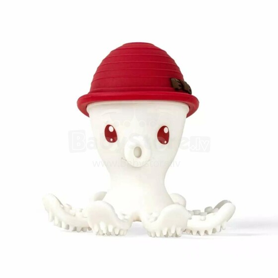 Mombella Octopus Teether Toy  Art.P8122 Curry Прорезыватель для зубов Осьминог