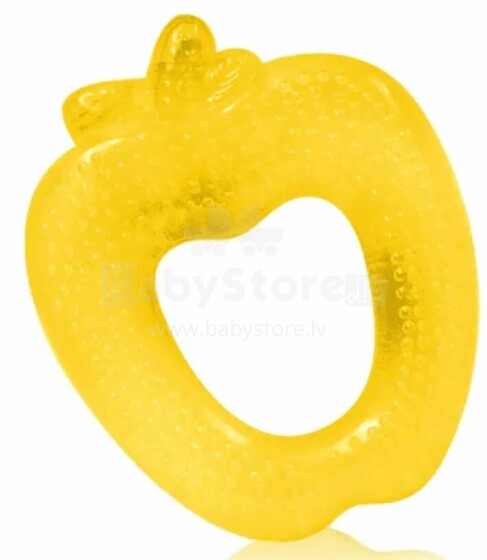 Lorelli Apple Art.1021019 Yellow Zobgrauznis - kožamā rotaļlieta