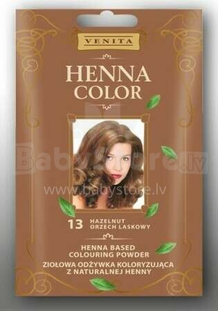Henna Color ZOK 25 гр Nr 13 Orzech Las