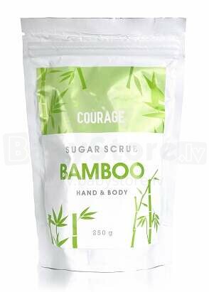 COURAGE Hand & Body scrub 250g bamboo
