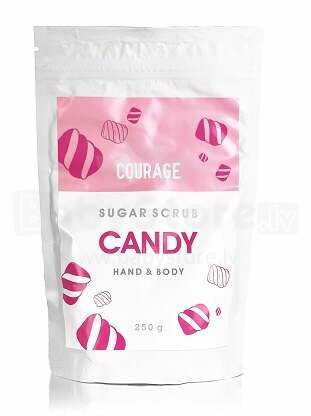 COURAGE Hand & Body scrub 250g candy