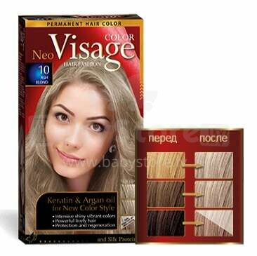 Hair Color Visage 10 Ash Blond